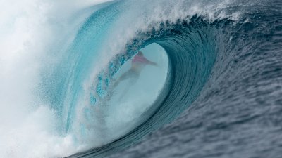 Olympic surfing events postponed due to weather