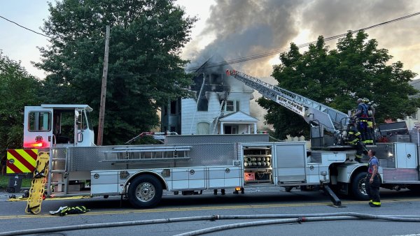 4 firefighters injured battling fire at multi-family house in New Haven ...