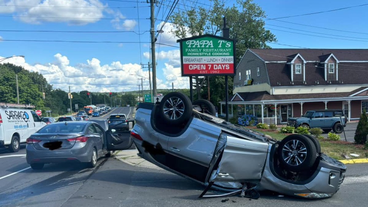 No injuries reported following vehicle rollover in Tolland: fire dept ...