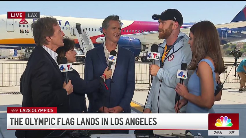 Gov. Newsom says the 2028 LA Olympics will exceed expectations
