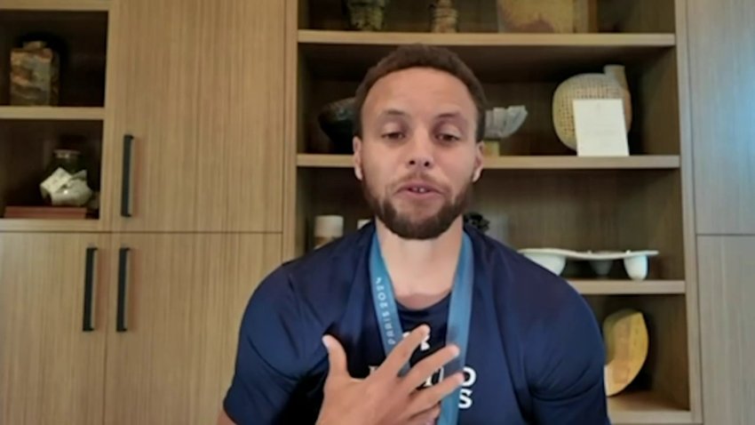 Steph Curry in a DNC message