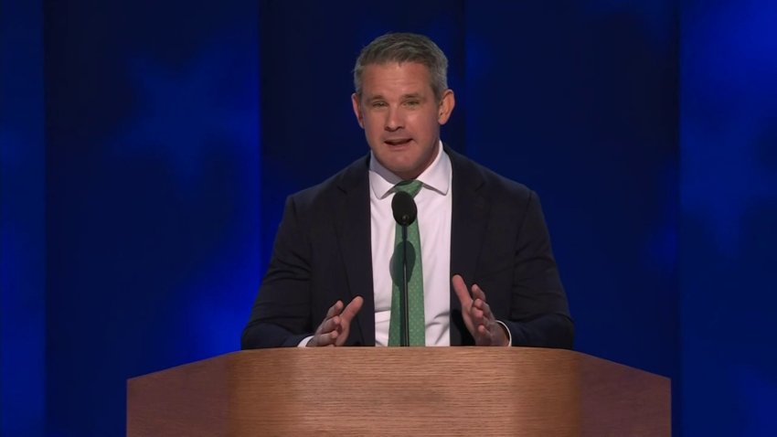 Republican Adam Kinzinger: Donald Trump is ‘weak man pretending to be strong'