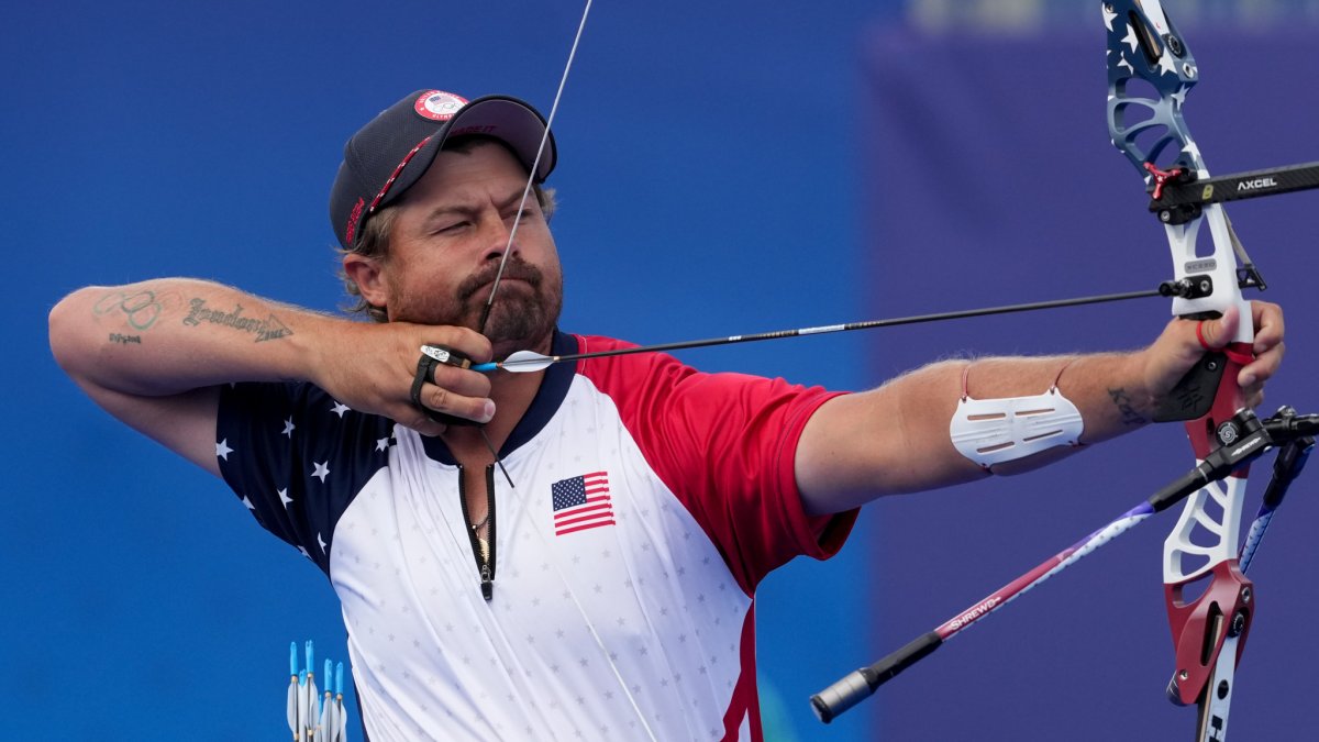 Team USA’s Brady Ellison earns Olympic silver in men’s archery NBC