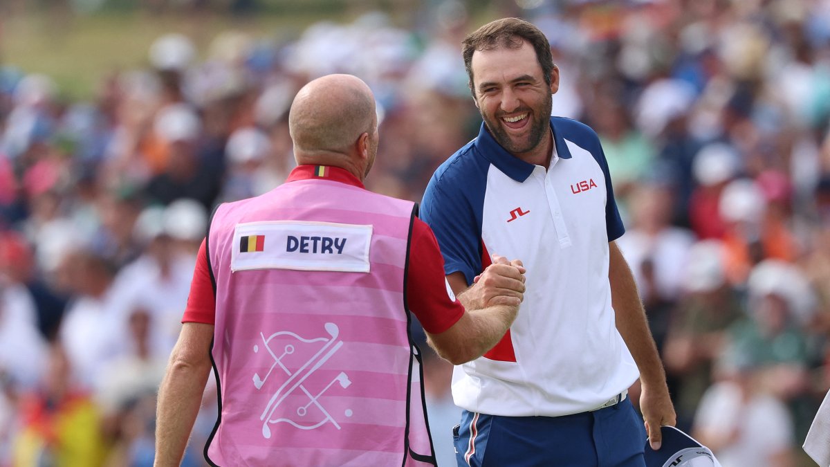 WATCH Scottie Scheffler wins Olympic gold for US in men’s golf NBC