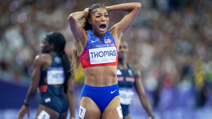 HIGHLIGHTS: Gabby Thomas is golden in women's 200m