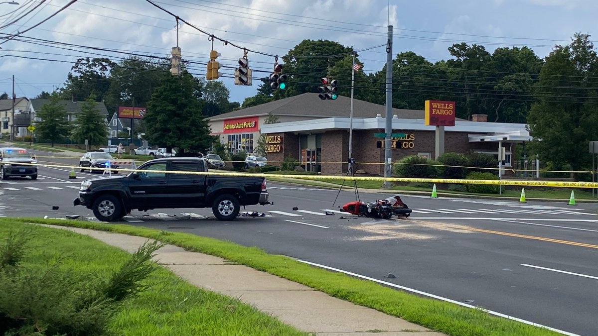 Motorcyclist killed in crash in Meriden – NBC Connecticut