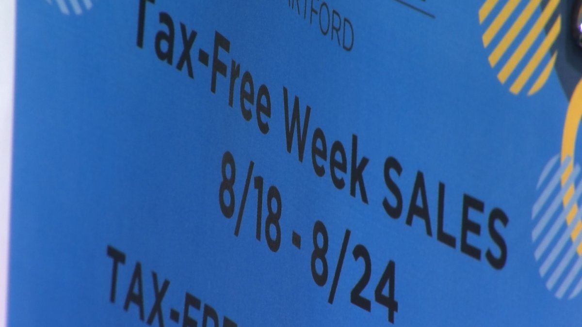 Connecticut Sales Tax Free Week is this week