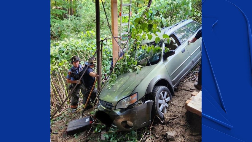 1 taken to hospital after car crashes into home in Bantam – NBC Connecticut