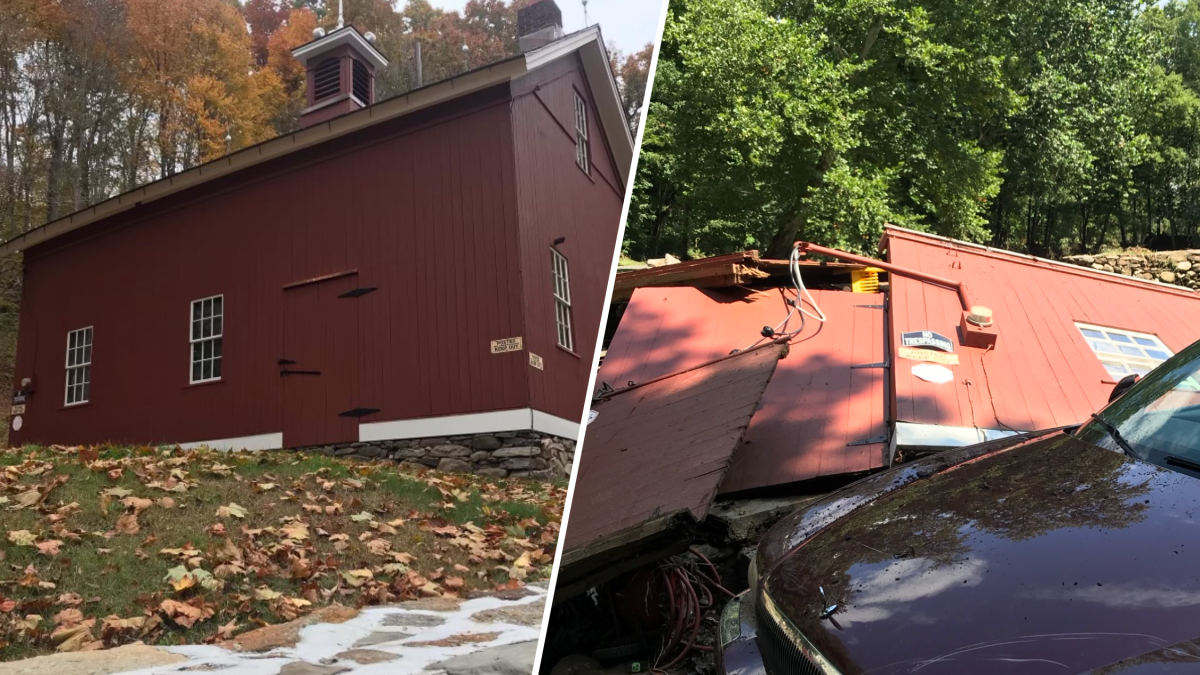 Part of historic Southbury landmark destroyed by Sunday’s storm – NBC ...