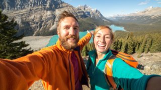 More are heading north for the summer to places like Canada’s Banff National Park. 