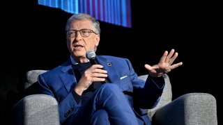 Bill Gates speaks during an event promoting the Netflix docuseries “What’s Next? The Future with Bill Gates” in New York City on Sept. 26, 2024.