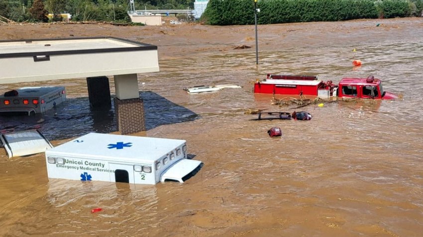 More than 50 people stranded on roof of Tennessee hospital flooded by Helene