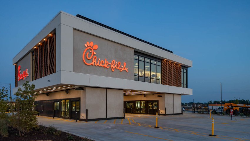 Chick-fil-A elevated drive-thru