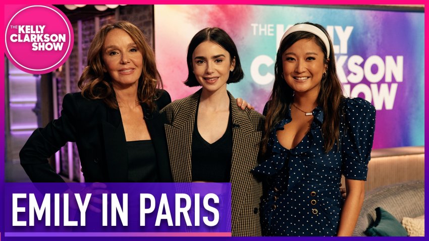 ‘Emily In Paris' cast reveal their favorite season 4 moments to Kelly Clarkson
