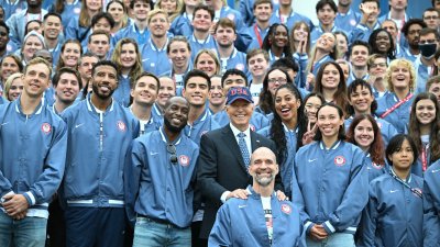 Biden welcomes 2024 Olympians and Paralympians to White House