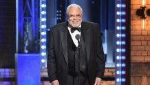 NEW YORK, NY - JUNE 11:  James Earl Jones accepts the Special Tony Award for Lifetime Achievement in the Theatre onstage during the 2017 Tony Awards at Radio City Music Hall on June 11, 2017 in New York City.  (Photo by Theo Wargo/Getty Images for Tony Awards Productions)