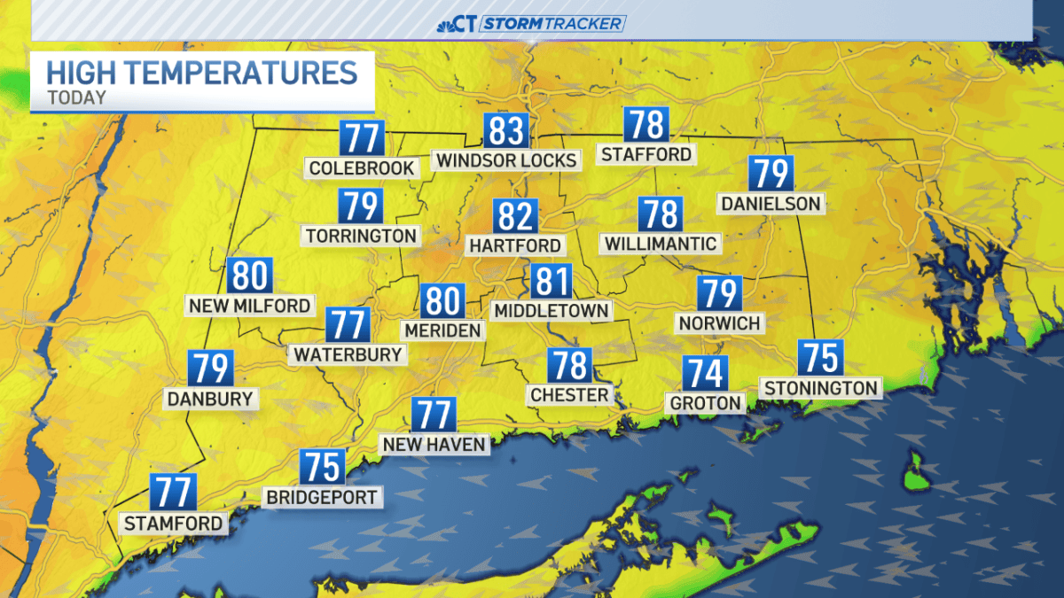Sunshine and warm temps to end the weekend, start the week – NBC ...