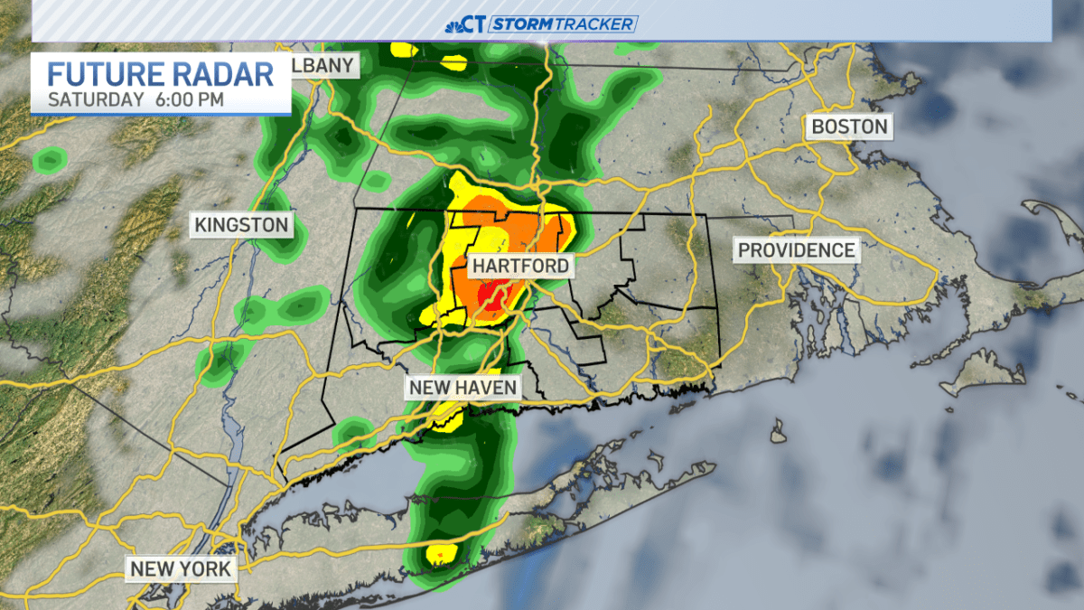 Tracking showers for Saturday afternoon and evening