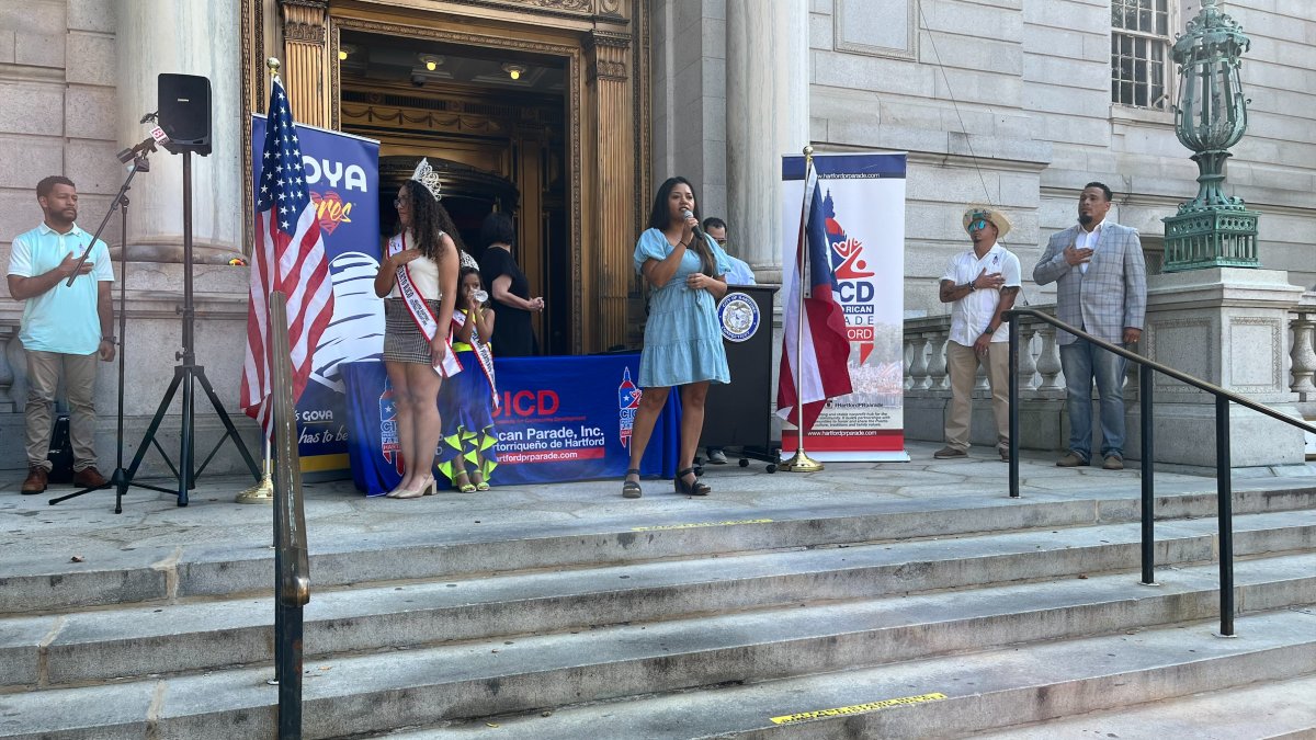 Puerto Rican flags go up in Hartford ahead of Sunday’s parade NBC