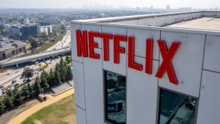 A Netflix building in Los Angeles, California, US, on Thursday, Oct. 3, 2024.