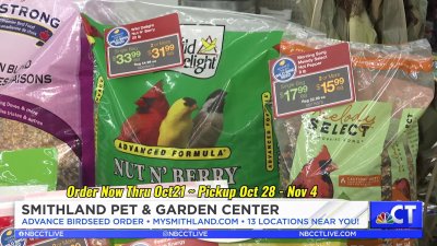 CT LIVE!: Bird Seed Sale at Smithland Pet & Garden Center