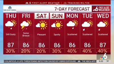 NBC6 First Alert Forecast – Oct. 10, 2024 – Morning