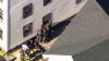 Worker rescued after being trapped under rocks in basement of Bridgeport home