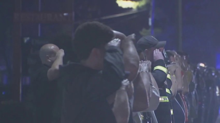 Procession held for fallen Wethersfield firefighter