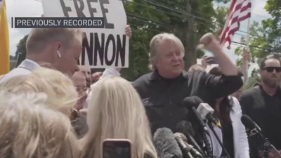 Steve Bannon released from prison in Danbury