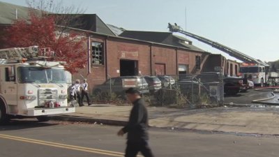 Firefighters battle largest fire in New Haven in decades