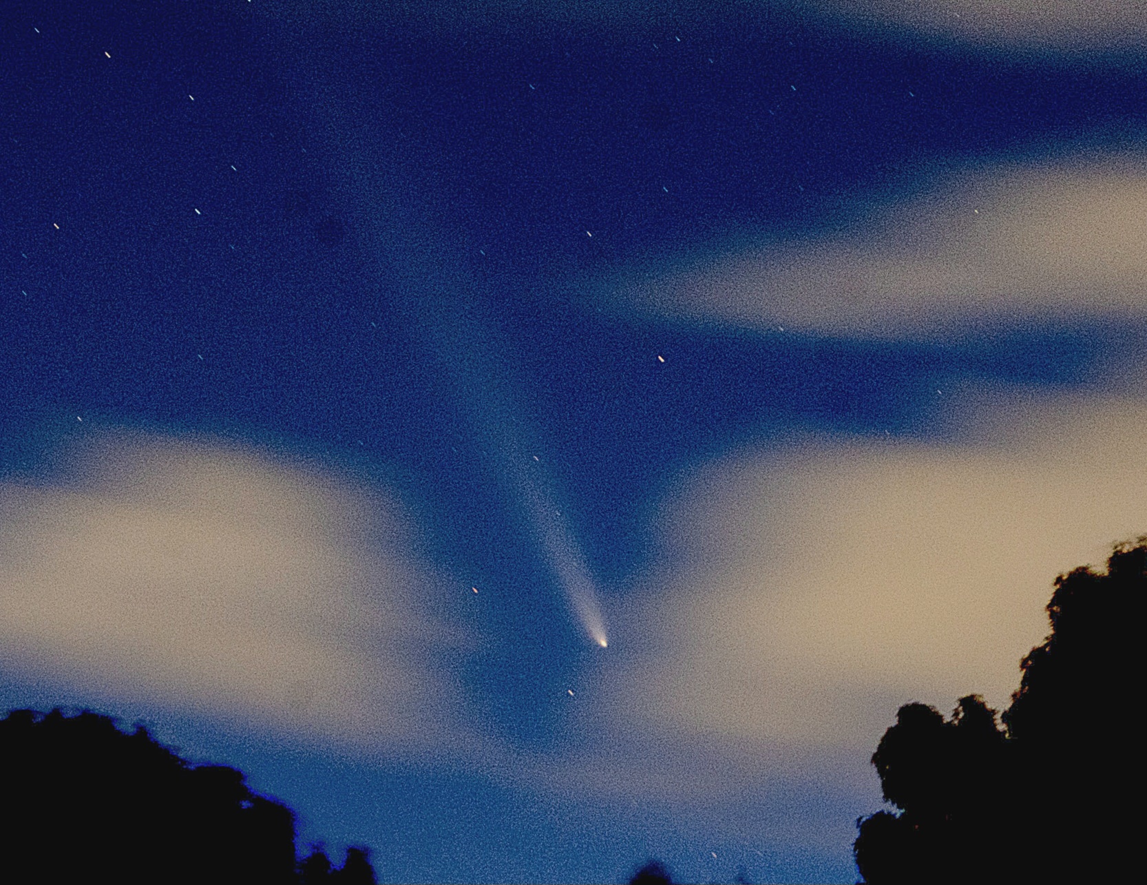 Comet C/2023 A3 Tsuchinshan-Atlas from Windsor Locks