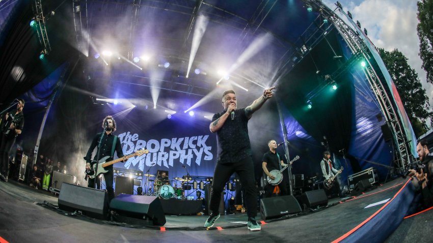 Dropkick Murphys Perform At The Iveagh Gardens