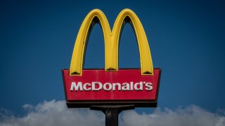 McDonald's sign.