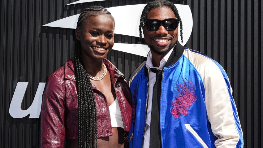 Junelle Bromfield and Noah Lyles