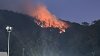 Firefighters work to put out large brush fire in Berlin