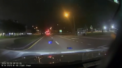 WATCH: Ballot box falls off truck in Florida