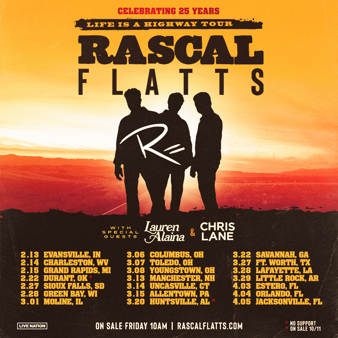 Rascal Flatts going on tour and coming to Connecticut – NBC Connecticut