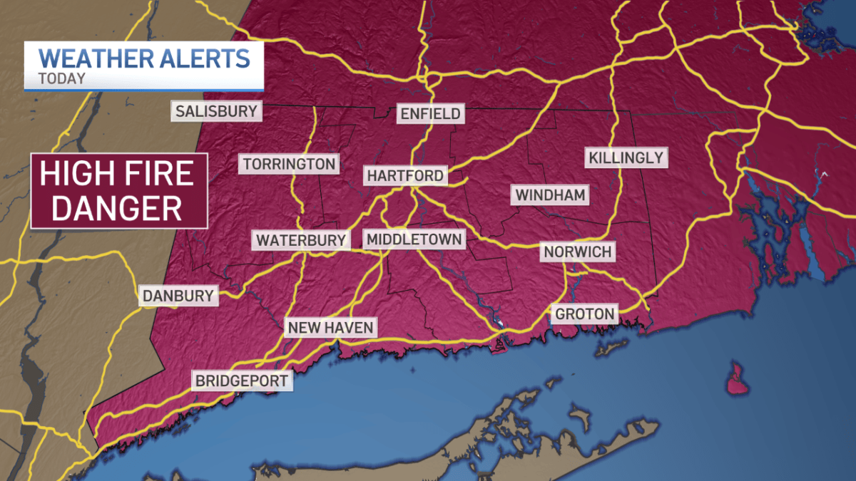 Breezy and dry conditions, high fire danger continue into the weekend ...