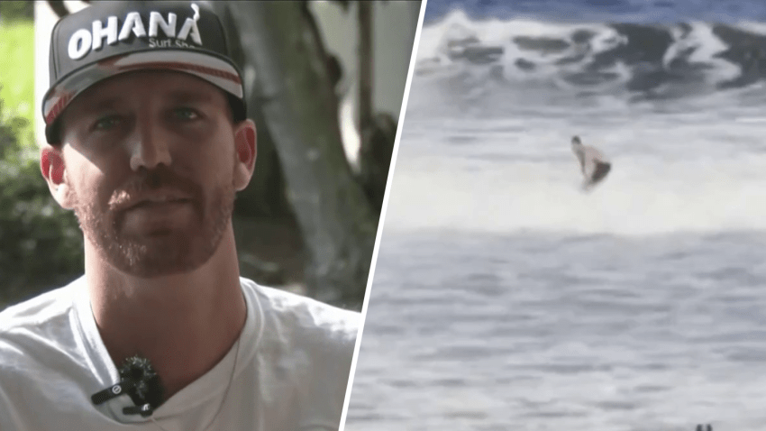 A Florida surfer says he’s thankful to be alive after being attacked by a shark not once, but twice now in his lifetime.