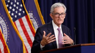 Federal Reserve chair Jerome Powell during a news conference on September 18, 2024 in Washington, DC.