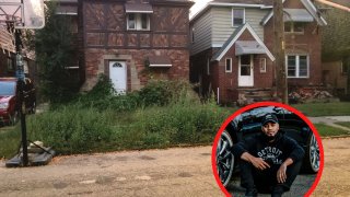 Vincent Orr bought two abandoned houses and an empty lot in Detroit, Michigan.