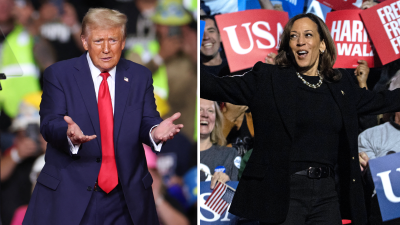 Trump, Harris make final push to voters in battleground state