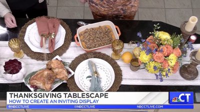 Thanksgiving Dinner with CT LIVE! – Tablescape