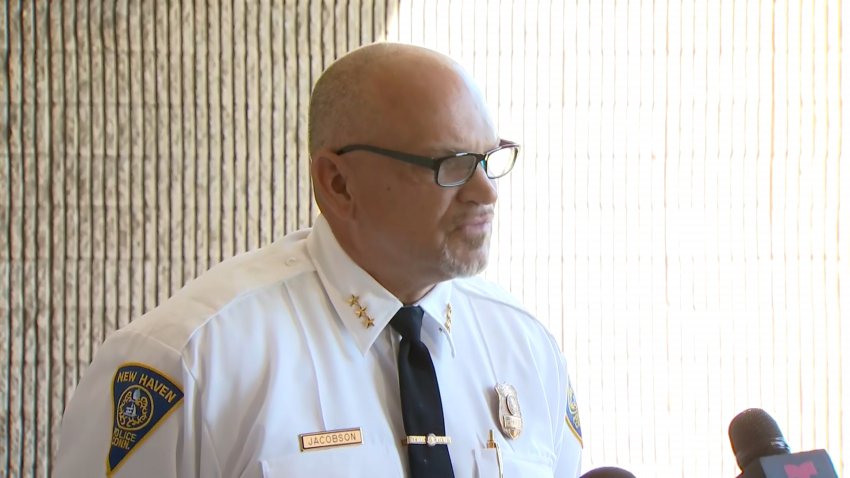 Police hold briefing on shooting that injured 4 in New Haven