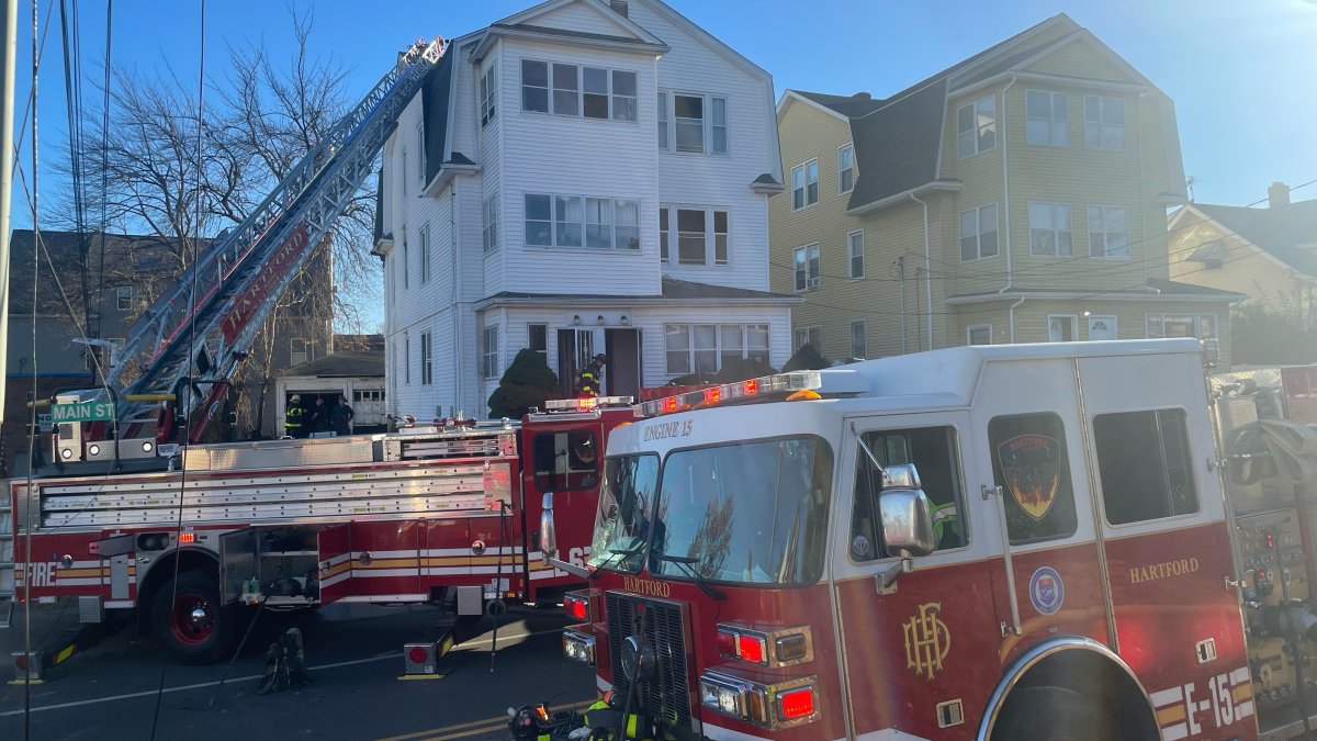 Cat dies, several displaced after fire in Hartford – NBC Connecticut