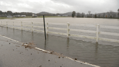 Flooding recedes in Missouri county, allowing access to polling location