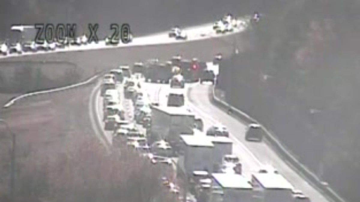 I-84 West in Plainville reopens following brush fire – NBC Connecticu...