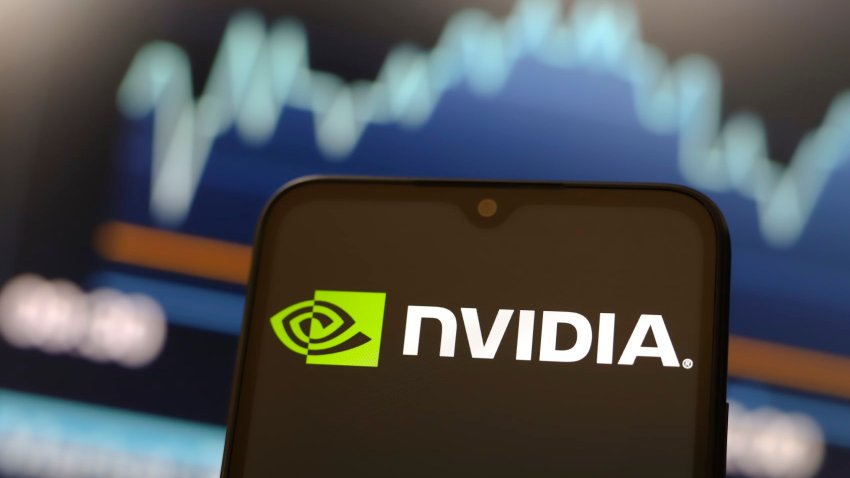 Nvidia falls deeper into correction territory as Broadcom rally continues