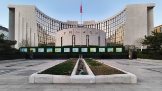 BEIJING, CHINA – DECEMBER 02: The People’s Bank of China (PBOC) building isn seen on December 2, 2024 in Beijing, China. 