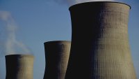 These are the iconic cooling towers of a nuclear power plant. these oversized smoke stacks vent steam form the Power plant These were shot in Winfield, West Virginia, USA.?